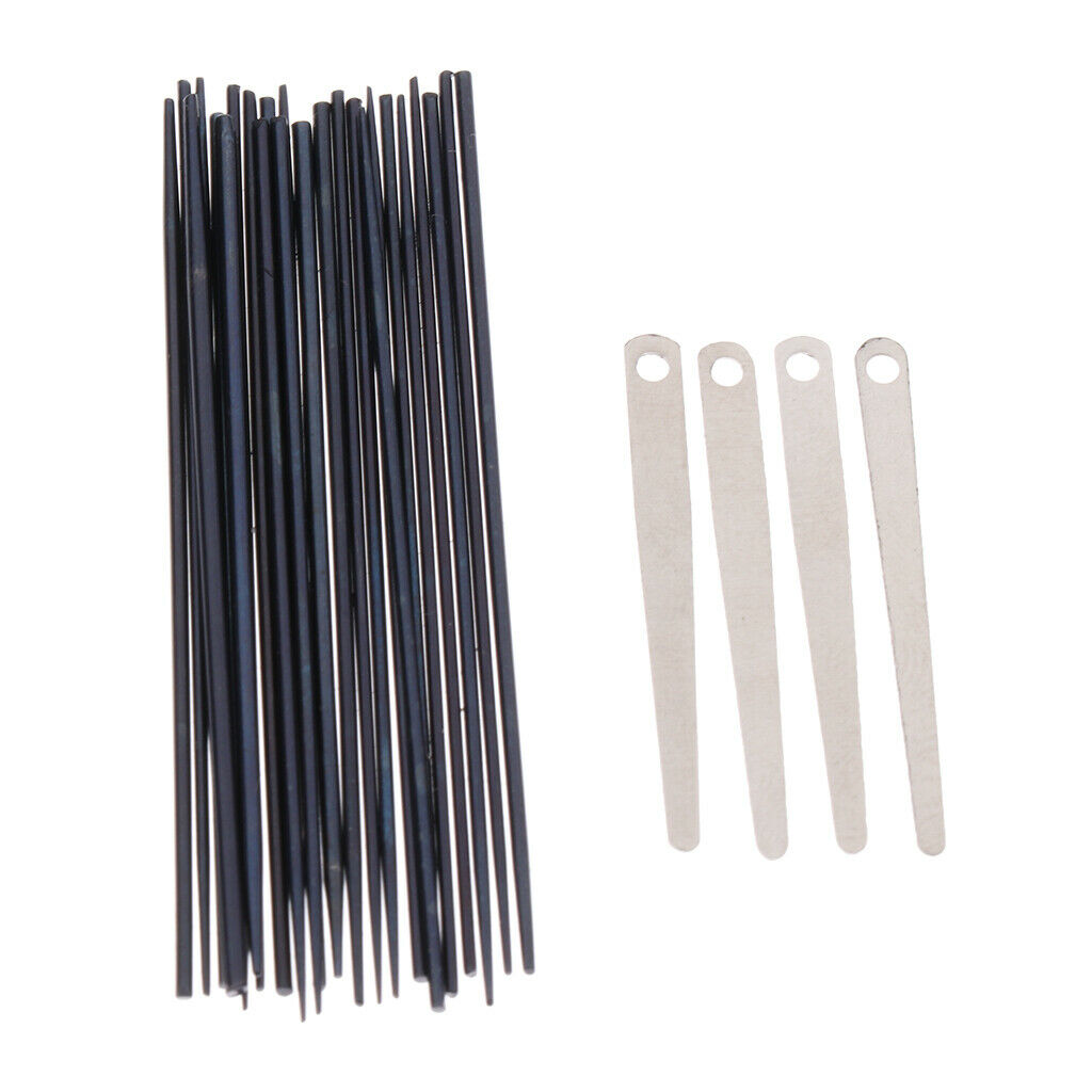 1 Set 24Pcs Sax Sax Needles + 4Pcs Spring Shaped Screws with Sax Diy Saxophone