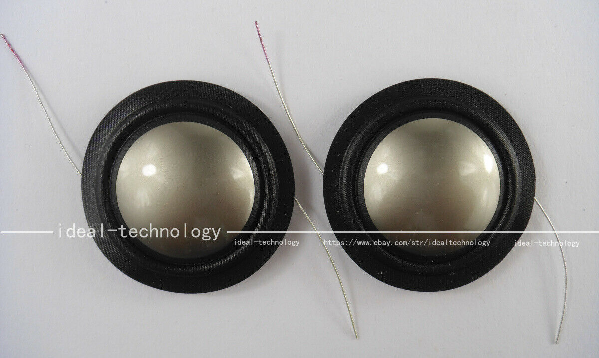 10PCS 25.4mm Titanium Film + Silk Side Diaphragm 25 core Tweeter Voice Repair