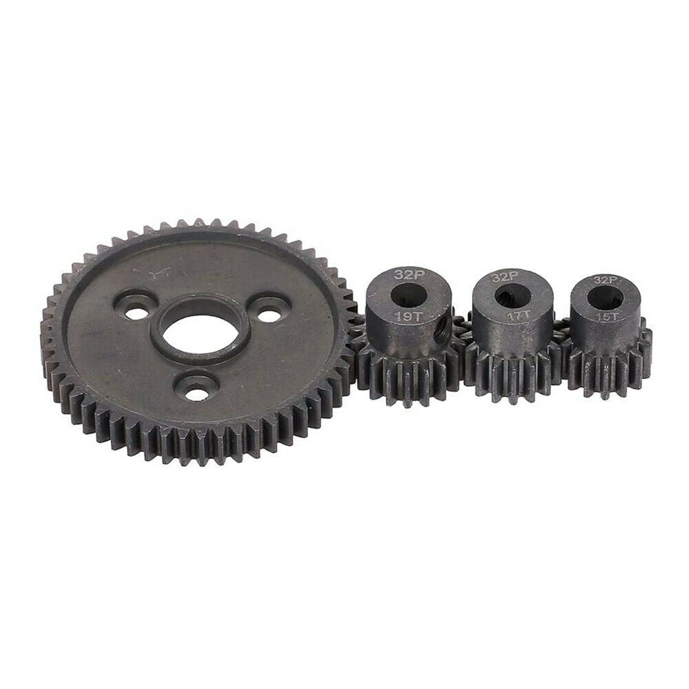 54T 0.8 32 Pitch Metal Steel Pinions Gear Sets for 1/10 Traxxas Slash 2WD VXL