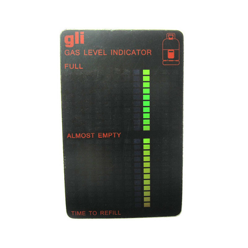 Gas Thermometer Propane Butane LPG Fuel Gas Tank Level Indicator Magnetic .l8