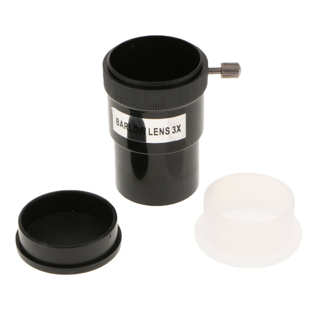 Telescope Eyepiece Barlow Lens 3X Magnification 1.25" Universal M42 Thread