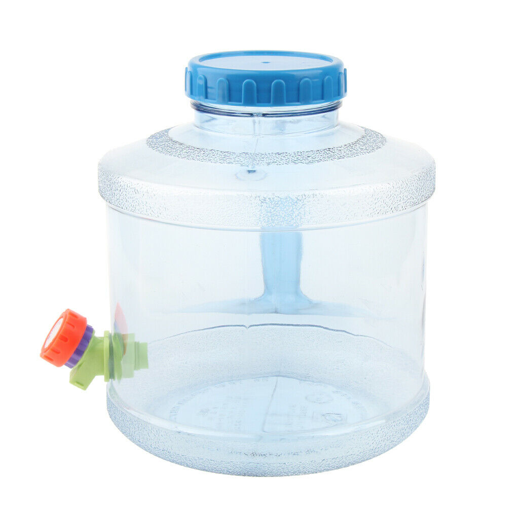 Water Storage Container Can 7.5L Liter Carrier Tap Outdoor Travel Camping