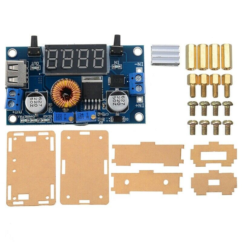2X(DC-DC Converter Adjustable 5-36V 5A Voltage Controller  Converter ModuleI5E2)