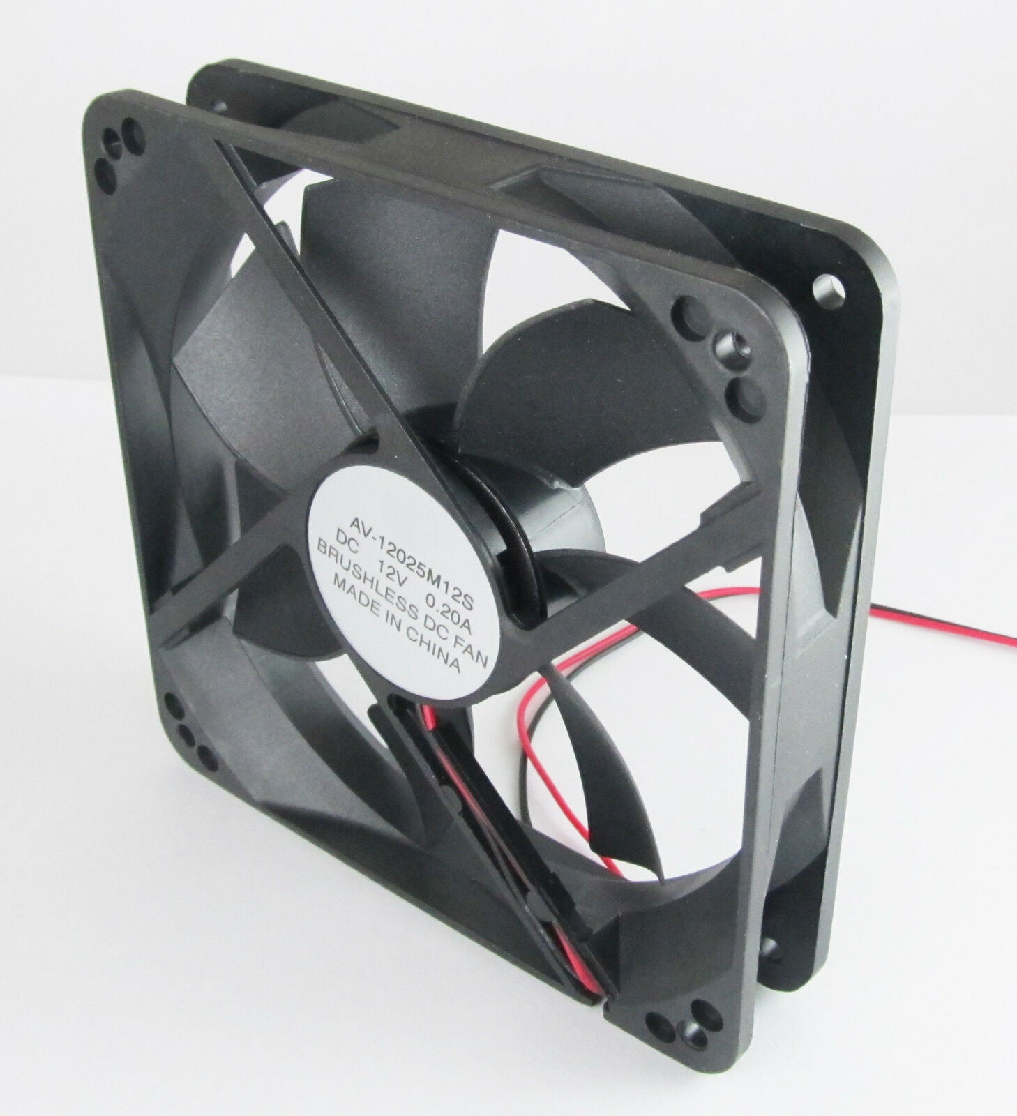 1pc Brushless DC Cooling Fan 7 Blade 5V 120x120x25mm 12025 2pin 2.54 Connectors