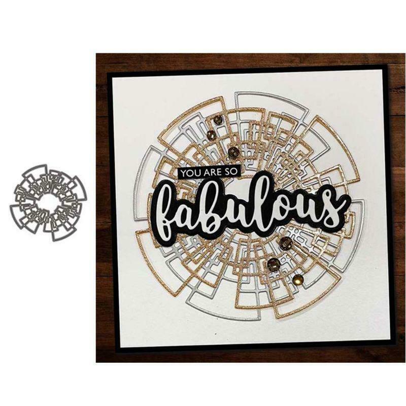 Gears DIY Metal Cutting Dies Stencil Scrapbooking Die Cuts Paper Card Decor