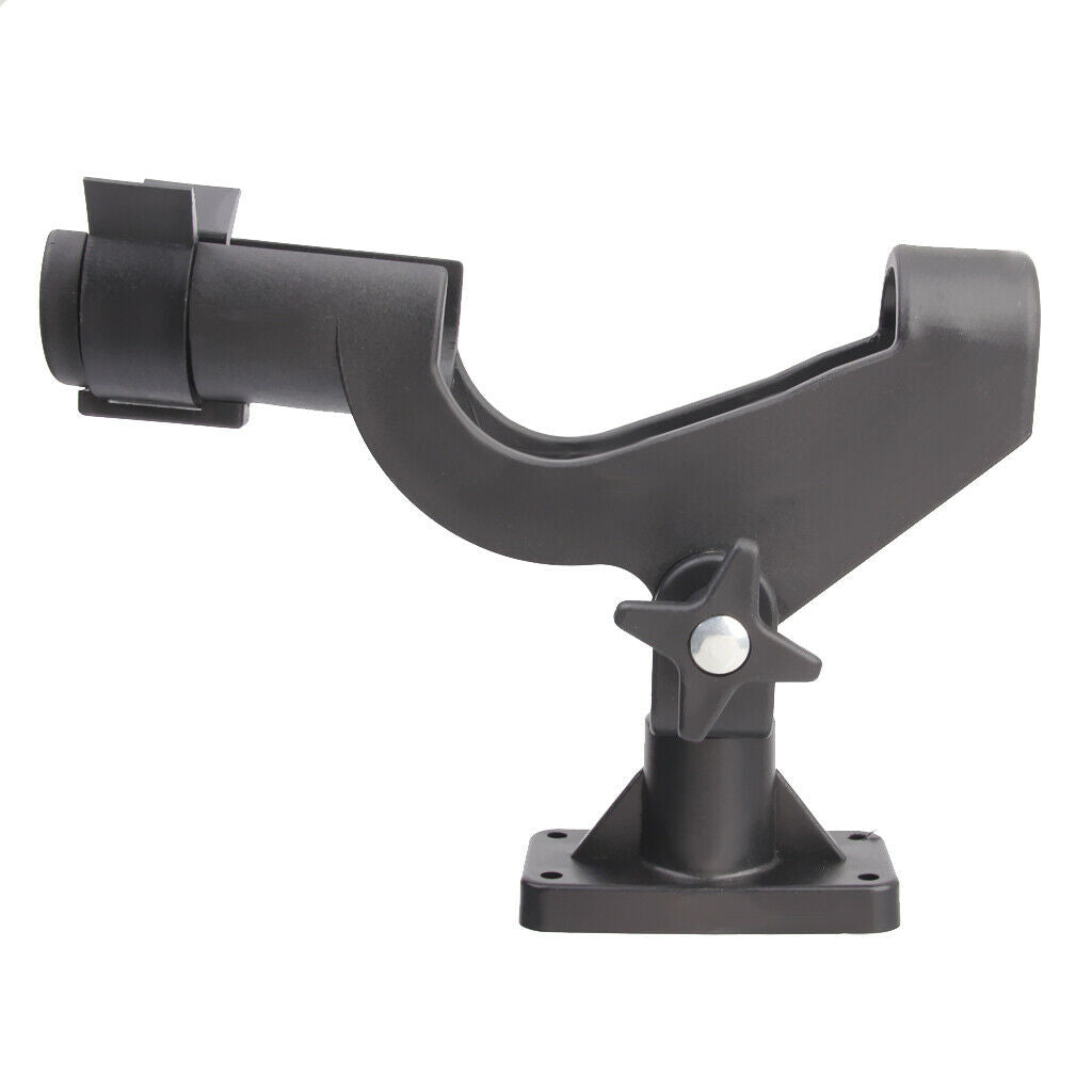 360 Degree Adjustable Plastic Fishing Rod Holder for Boat Kayak Yacht Rail