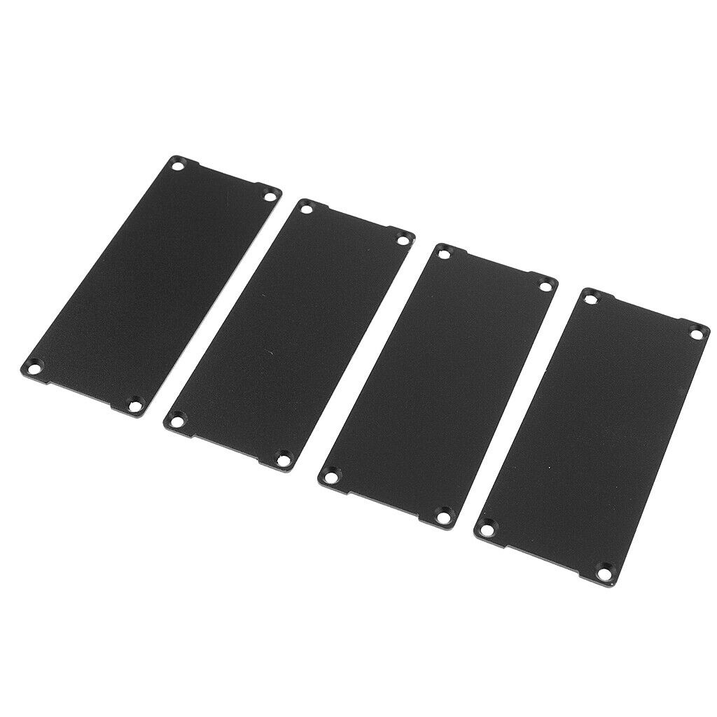 2Pcs Aluminum Enclosure PCB Cooler Box Case DIY for Projector 97x40x150mm