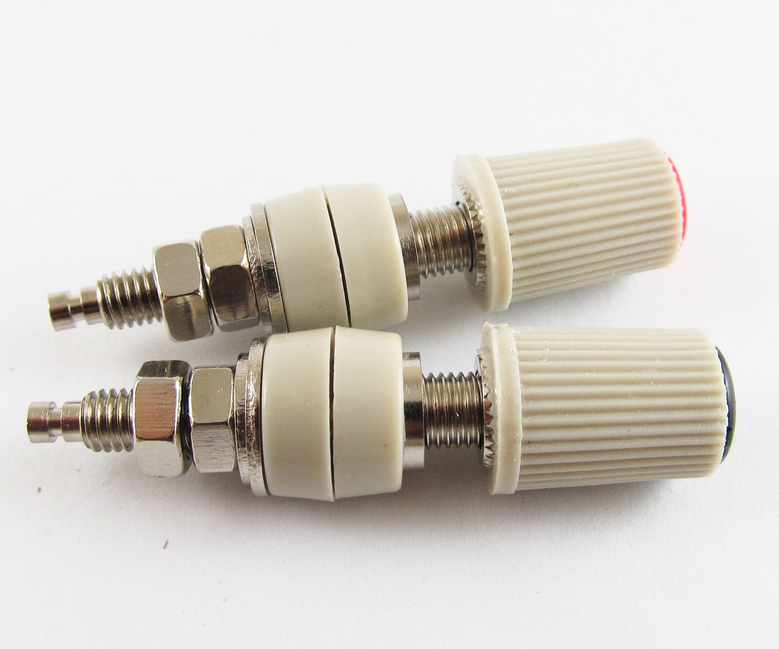 10x 24A 30VAC-60V DC Power Connector 4mm Copper Insulated Binding Post Red Black