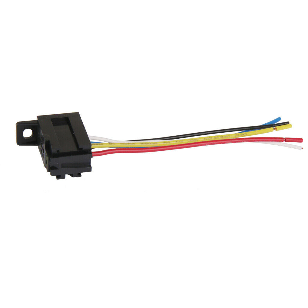 DC 12V 20A/30A AMP 5-Pin Relay Relays 5 Wire Wiring Harness Socket