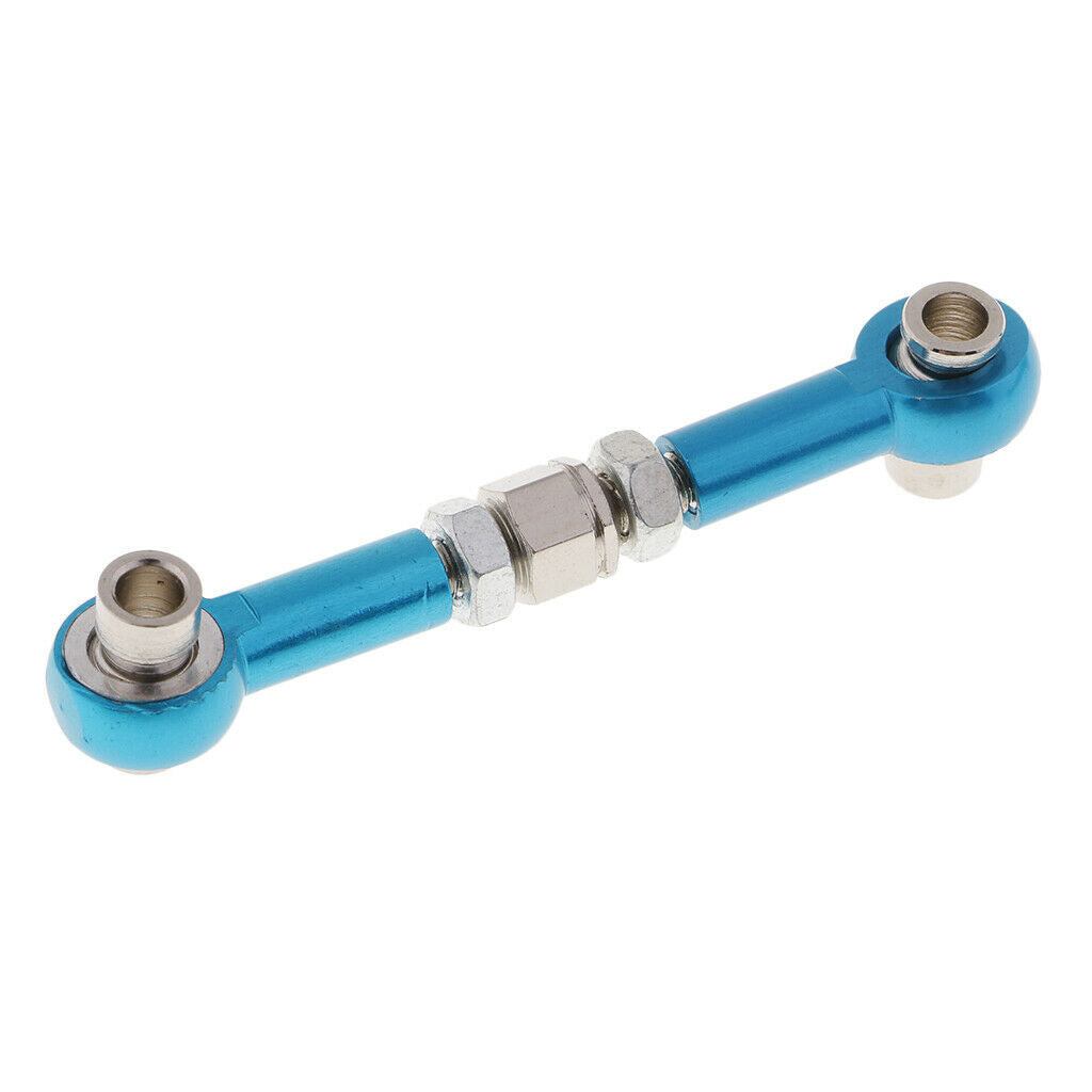 Metal Linkages Front Rear Steering Pull Rod for HSP 94103 On-road Drift Car