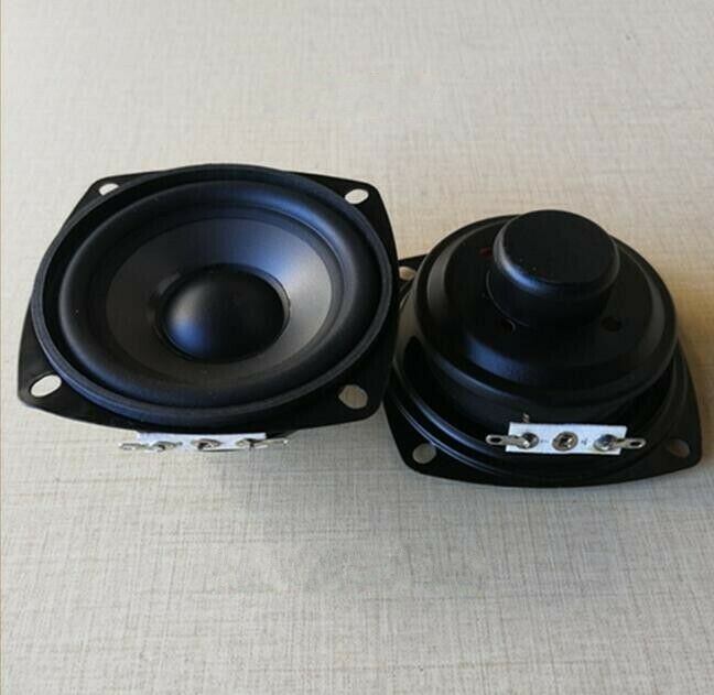 2pcs 3"inch 78mm speaker Loudspeaker Waterproof Audio Rubber edge 8 ohm 15 watt