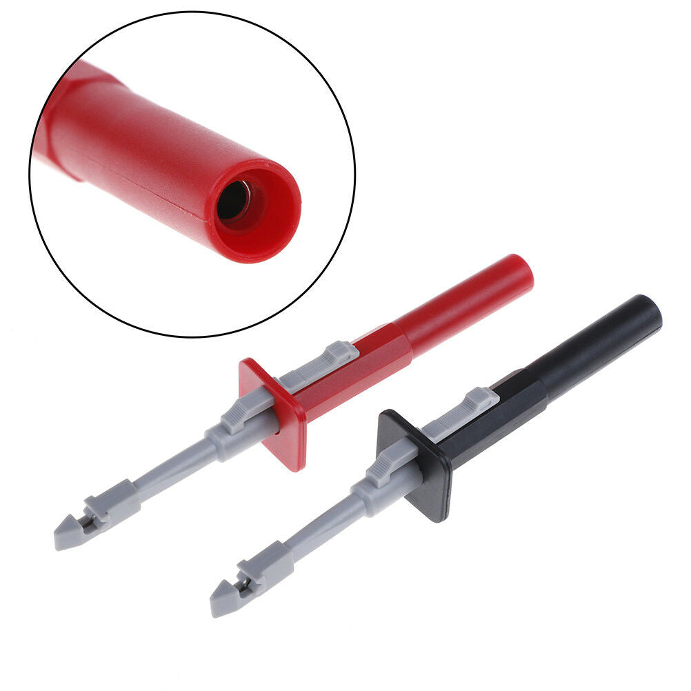 2Pcs/set safety test clip insulation piercing probes for car circuit detectio DD