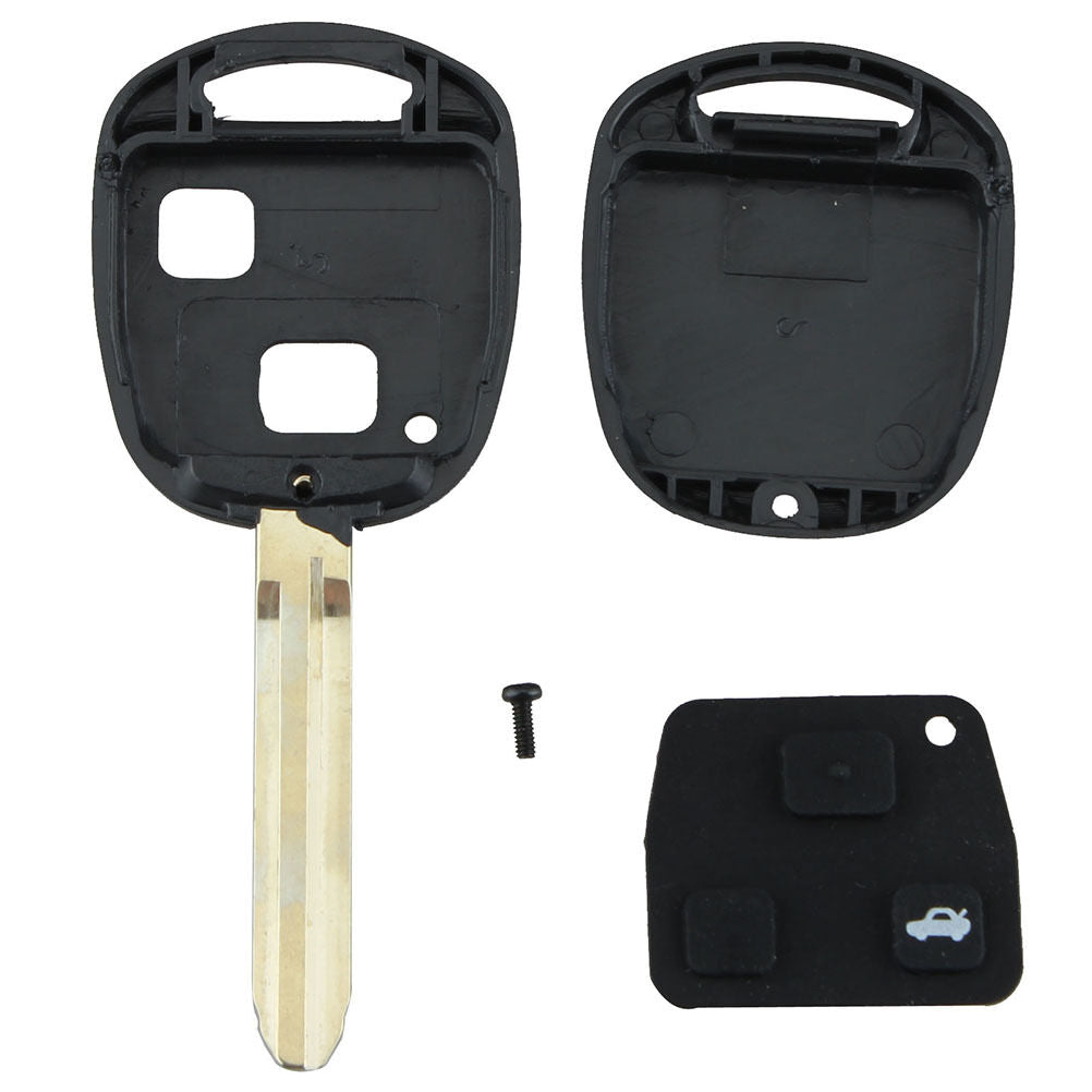 Remote Keys Fob Case Toy43 For  Camry Celica Colorado Rav4 Prius  L..l8