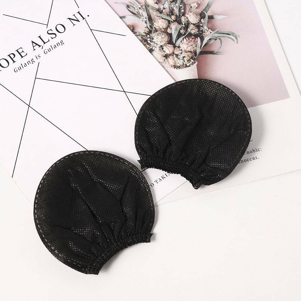 100PCS/set Disposable Cover Odor Removal Microphone Grill Hygiene Cover Black