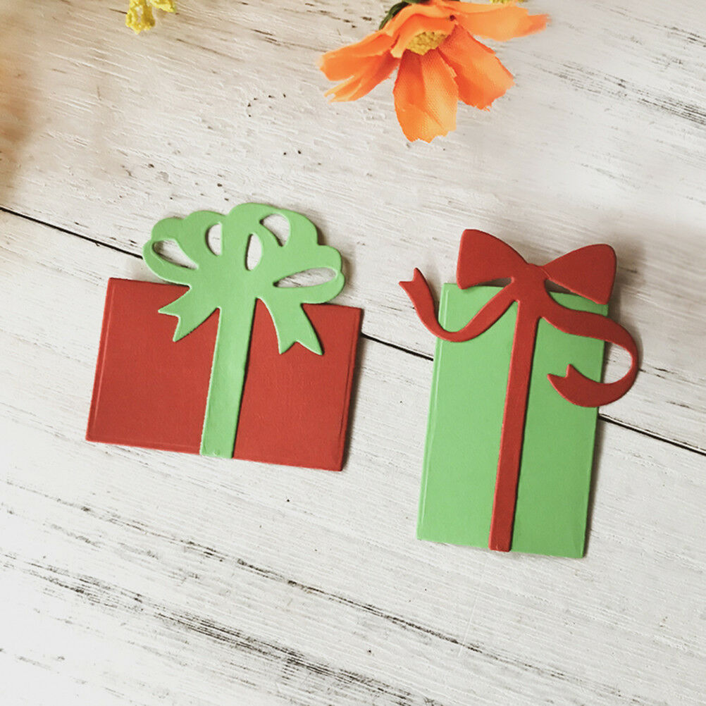 Christmas gift box Metal Cutting Dies For DIY Scrapbooking Card Paper Albu.l8
