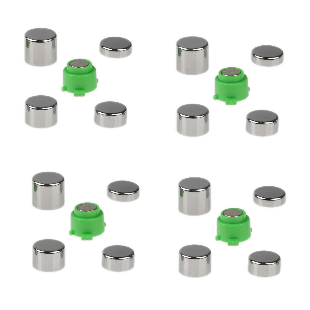 31pcs Thumb Stick Grips For PS4 Series Controller Button+Screwdriver+Bag