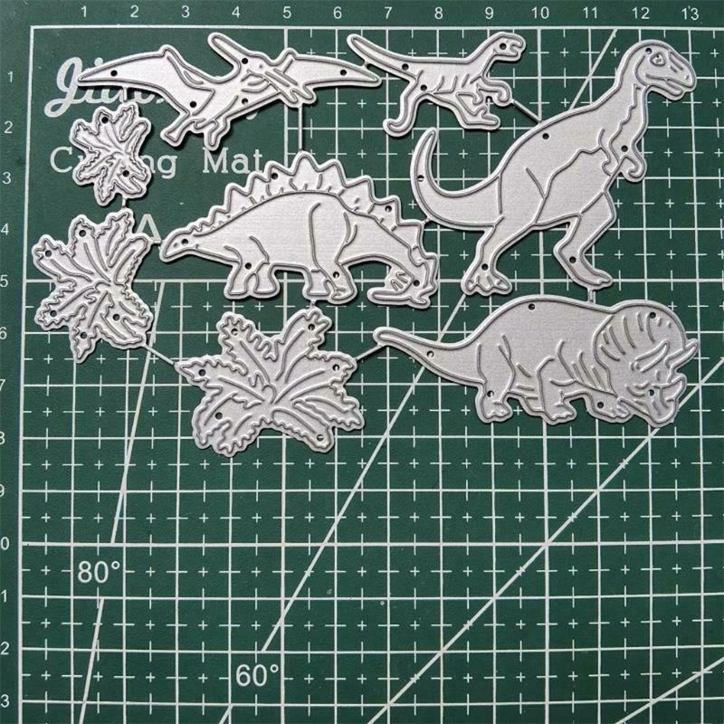 Dinosaur Metal Cutting Dies Stencil DIY Scrapbooking Album Paper Card Template