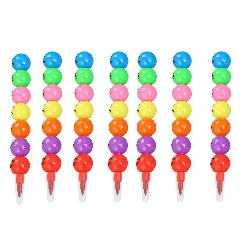 Smiley Pencil Candied Haw Crayons Educational and Learning Activities for Kids