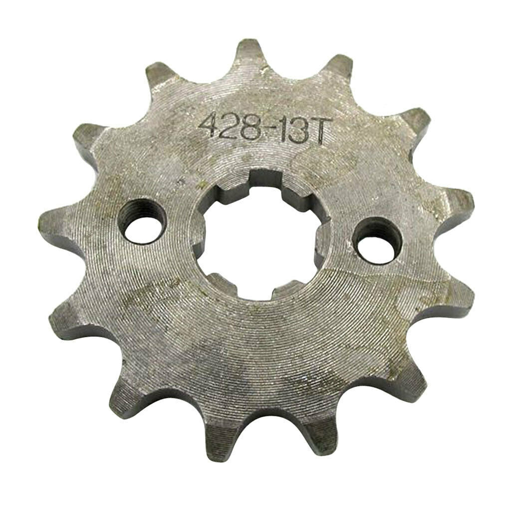 13T Teeth 17mm Front Sprocket Cog 428 Chain for Trail Dirt Bike Thumpstar