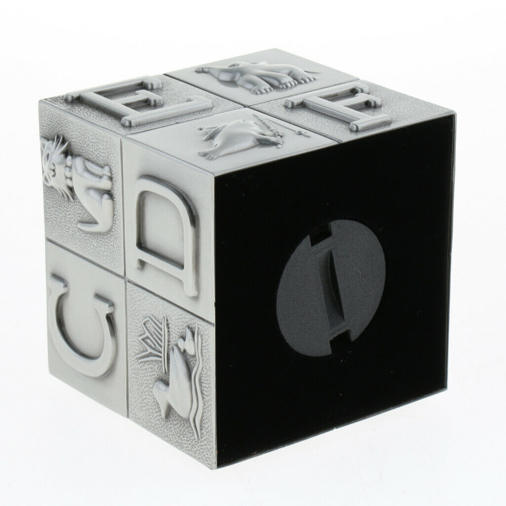 Cubic Metal Piggy Bank Money Box, Good choice for home furnishings or coin
