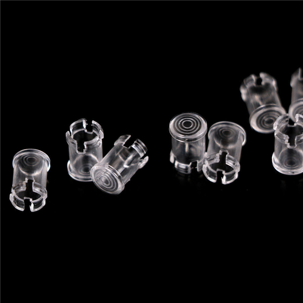 10PCS 5mm LED Light Emitting Diode Lampshade Protector Clea.l8