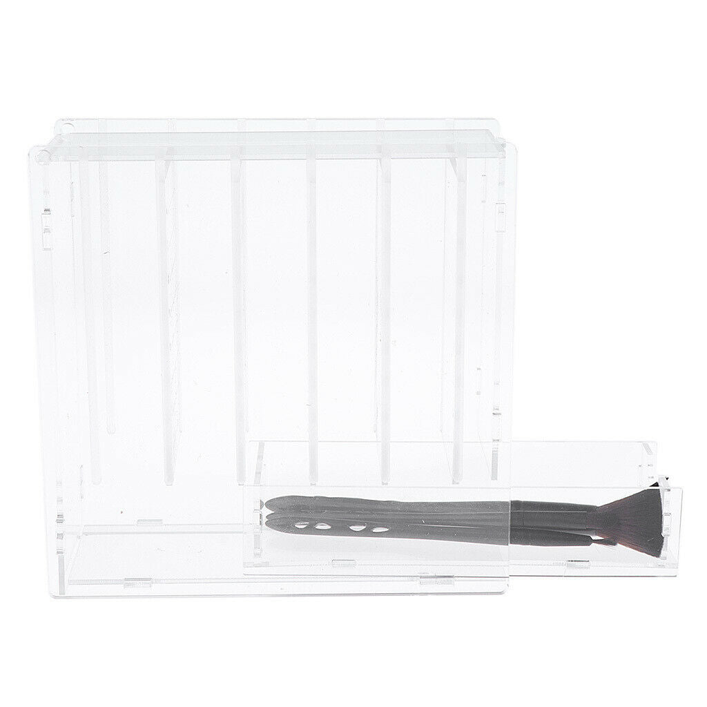 6 Layered False Eyelash Storage Case Eyelash Grafting Organizer Glue Pallet