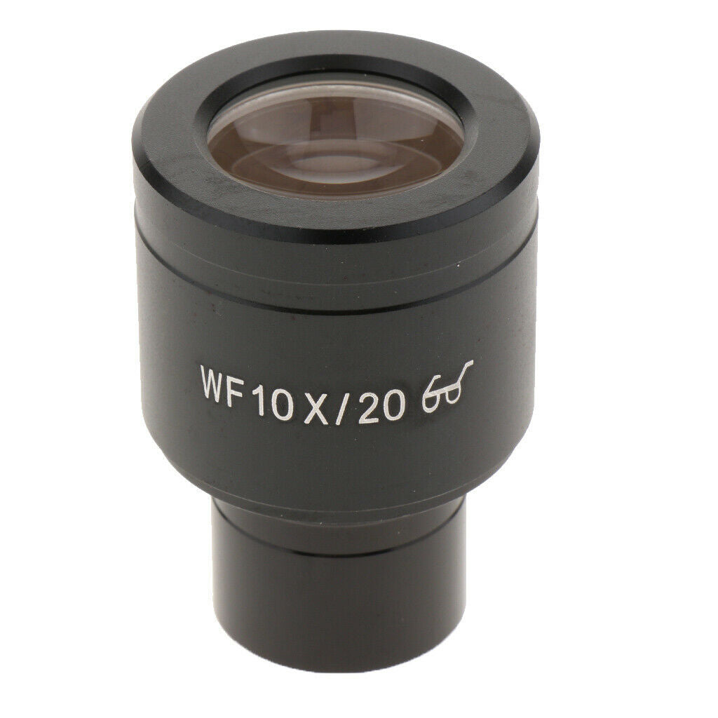 WF10X 20mm Hight Eyepiont Eyepiece Lens for Biological Microscope 23.2mm