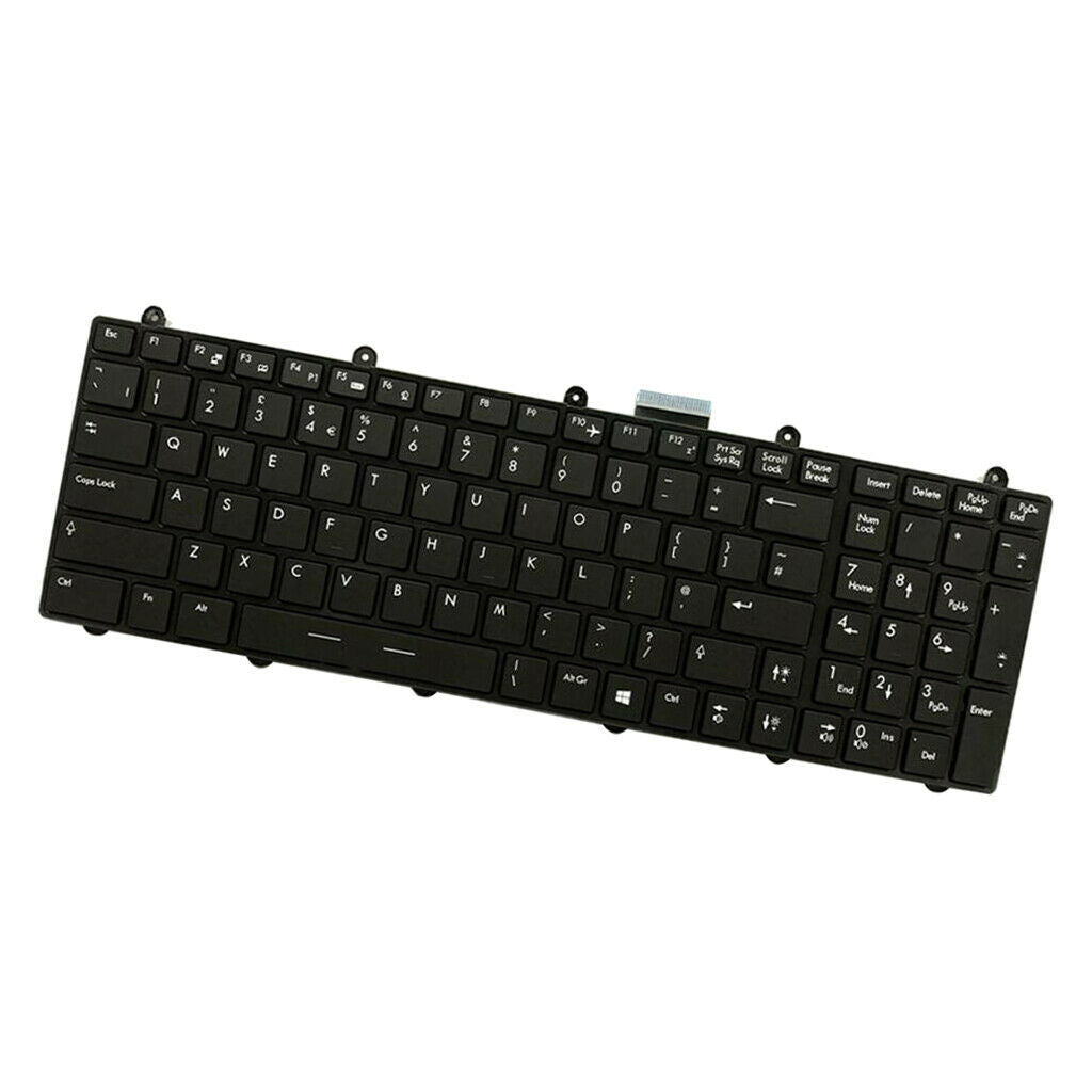 Laptop Keyboard Standard UK with Full RGB Backlit for MSI GT60 GT70 Black