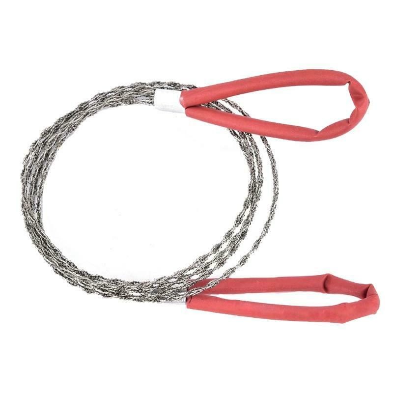 Hand Stainless Steel Rope Chain Saw Practical Portable Emergency Survival Gear