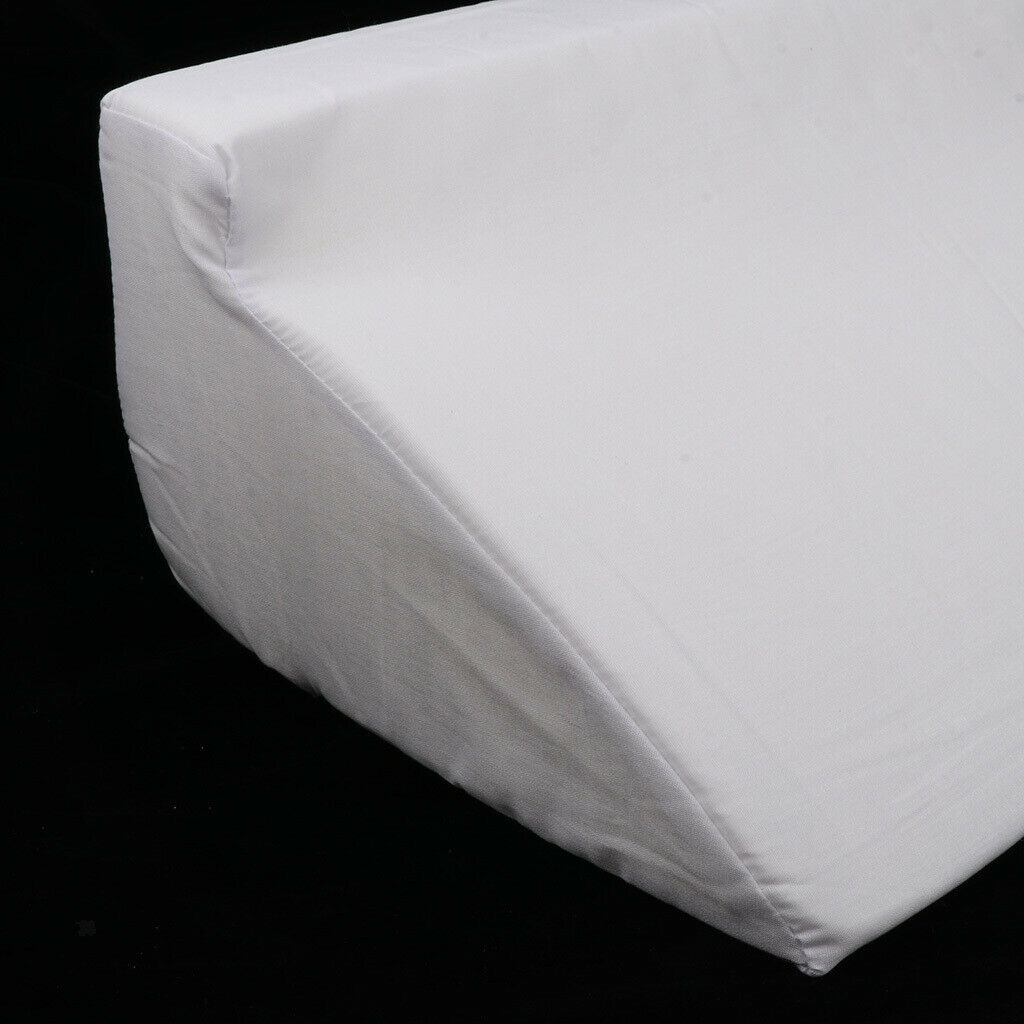 Sponge Bed Wedge Pillow Lumbar Support Cushion Leg Elevation Pillow Pad