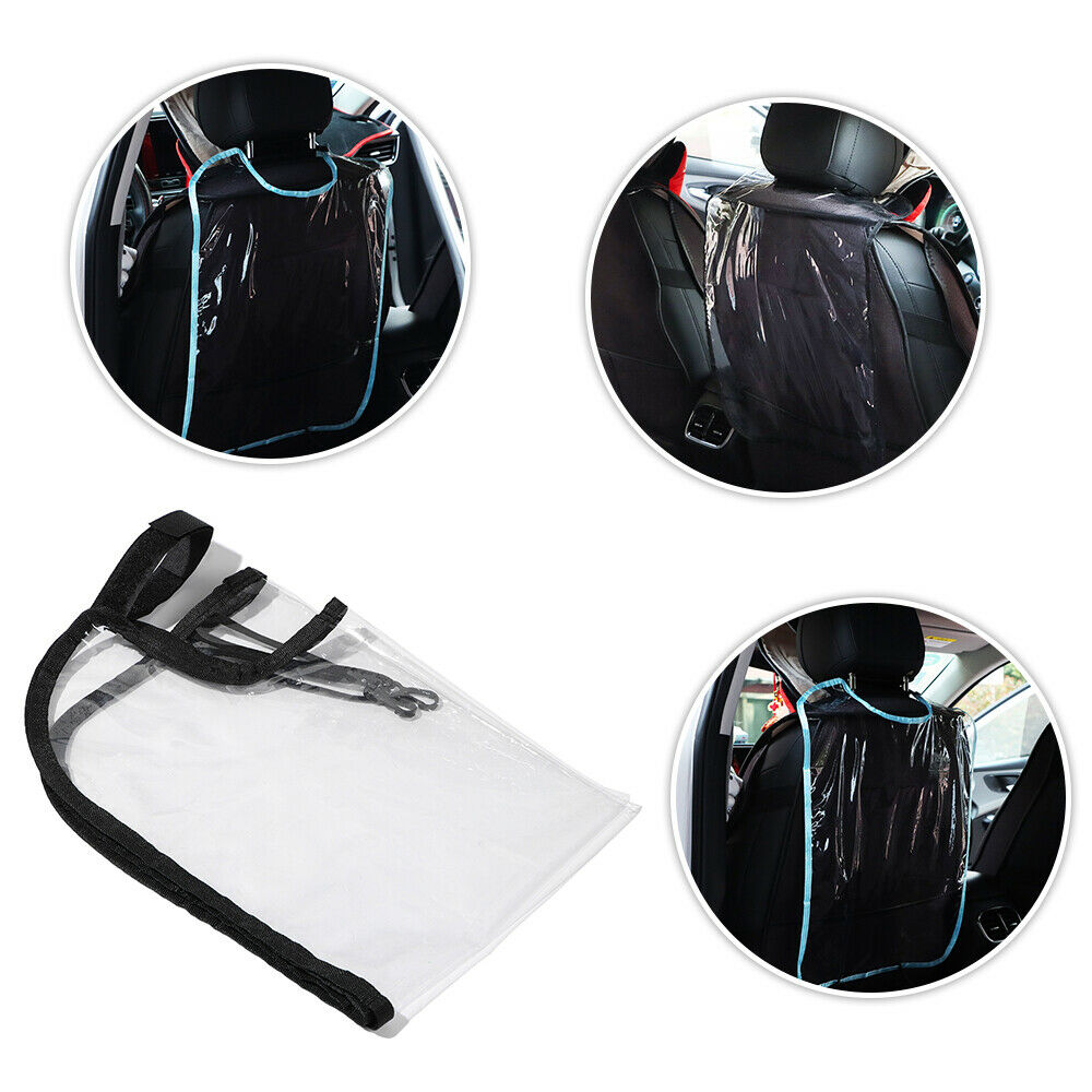 Anti Mud Anti Kick Mat Car Seats Protect Cover Storage Pocket Protector Cover