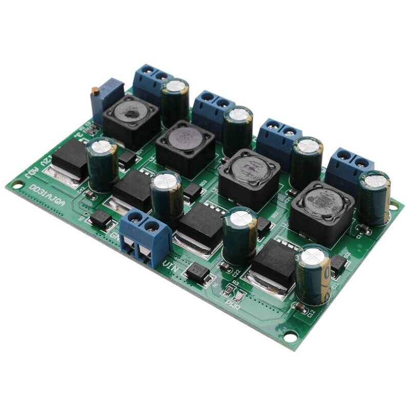 3A 4 Channels Multiple Switching Power Supply Module 3.3V 5V 12V ADJ AdjustablQ3