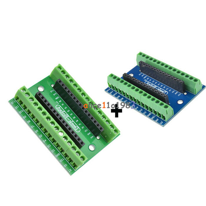 2Pcs ATMEGA328P-AU Nano V3.0 AVR Module Nano Terminal Adapter Board For Arduino