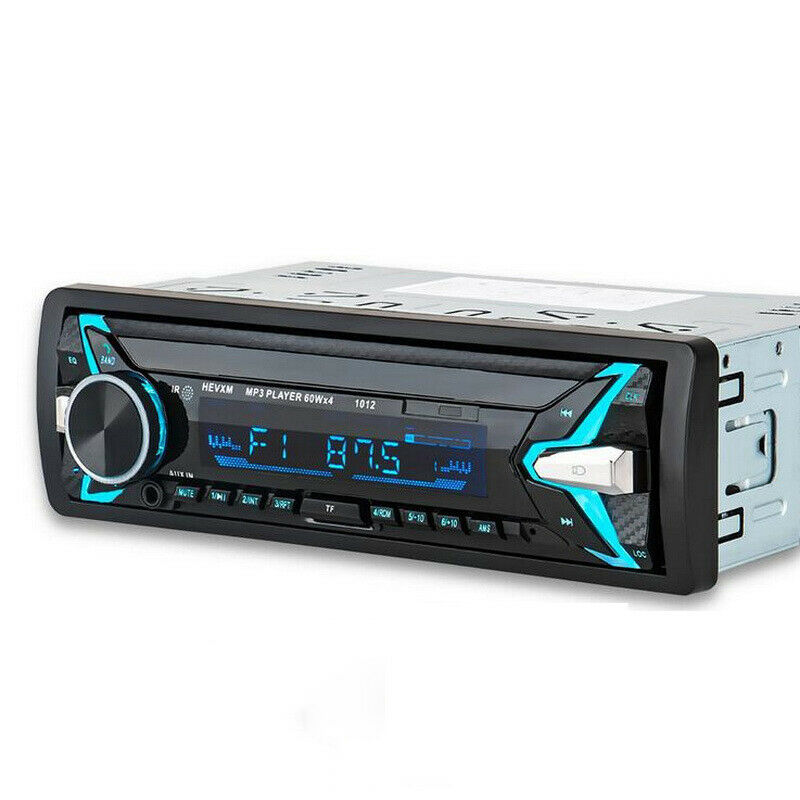 Single Din Car Stereo Bluetooth Radio Audio MP3 Player Media Device In-Dash Unit