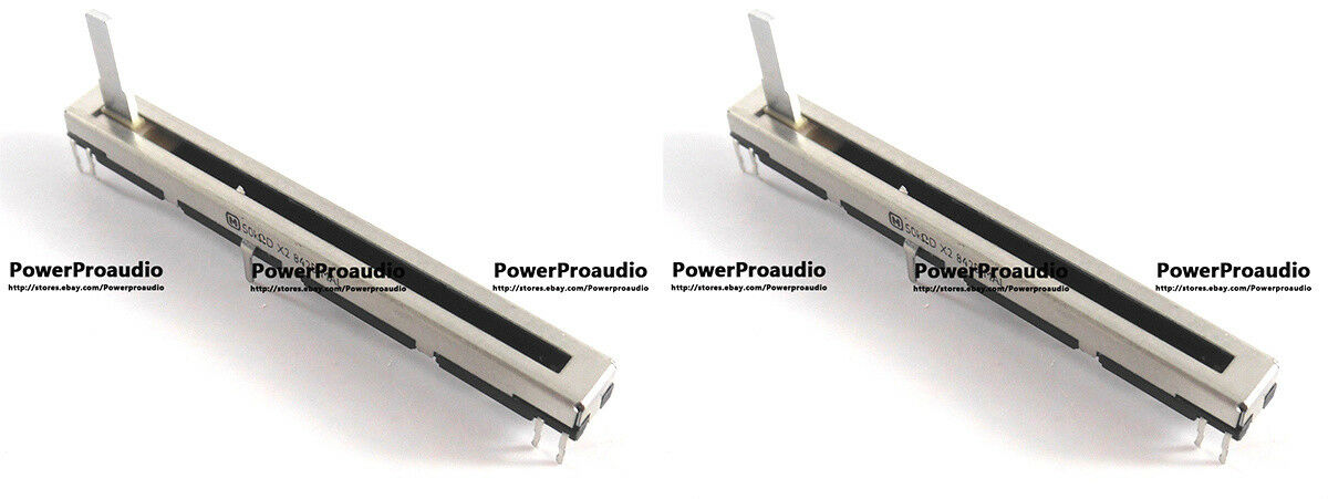2x Volume Fader for Mackie CFX8 CFX12 CFX16 CFX20 DJ Live Mixer 50KDx2 Dual CH