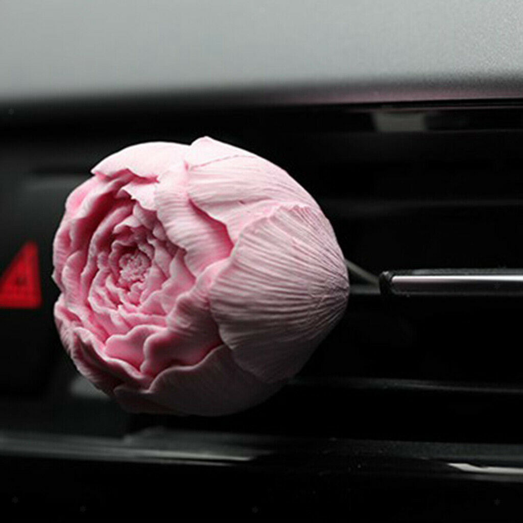Fashion Peony Mold Silcone Mould Candle Mold Car Aromatherapy Making Mold
