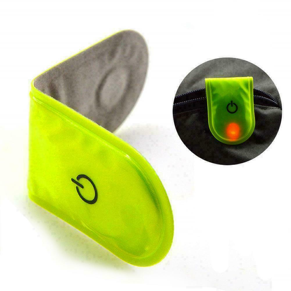 Night LED Flashing Safety Reflective Light For Cycling TI Running M5B P9W9