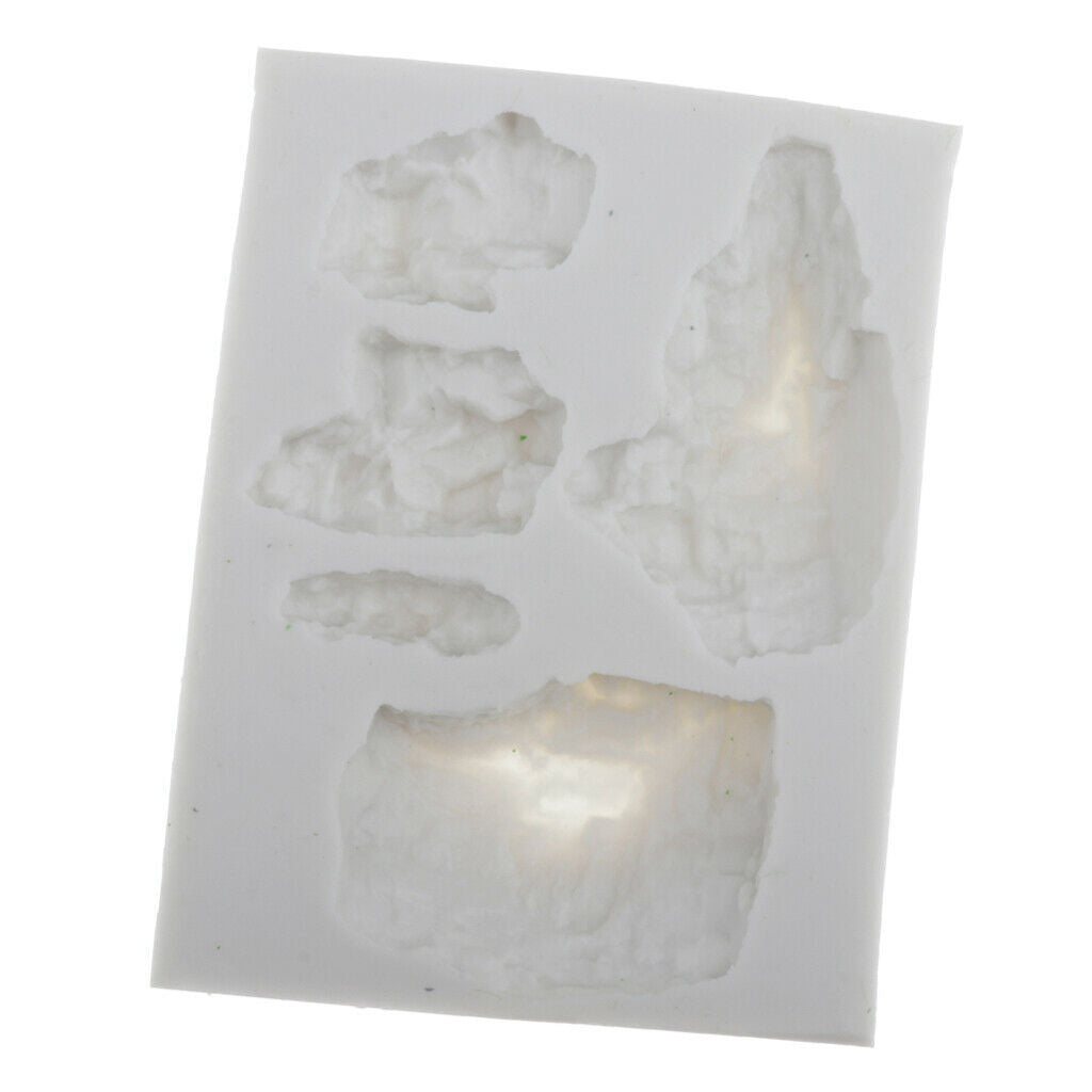 Coral Lake Rock Molds Mould Handmade DIY Decoration Sandtable Accessory