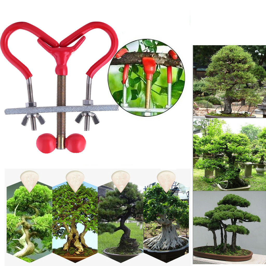 2pcs Alloy Steel Garden Care Gardening Bonsai Tool Tree Branch Trunk Bender