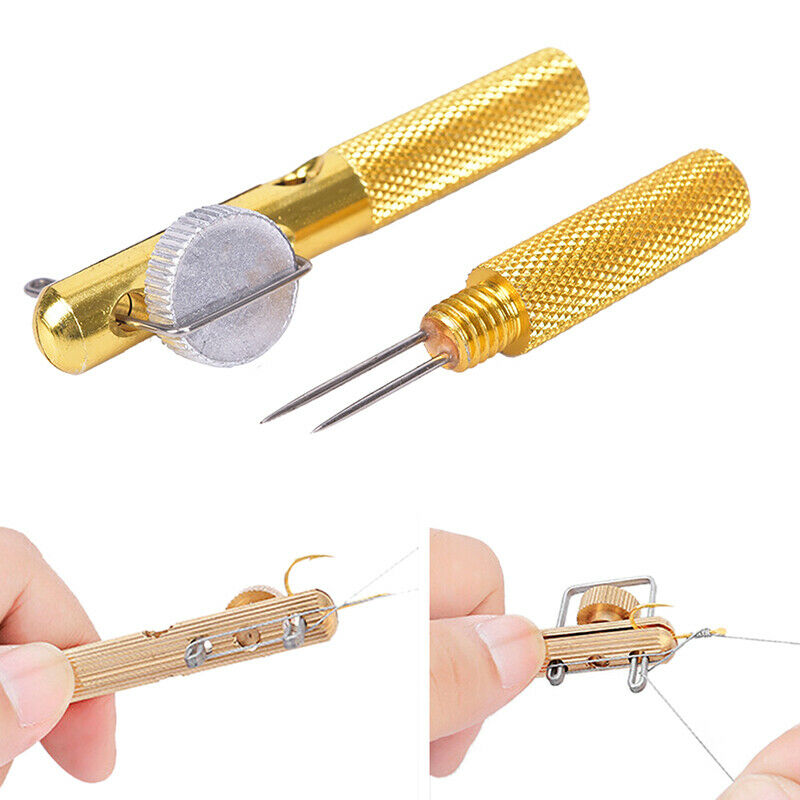 Metal Fishing Hook Knotting Tool & Tie Hook Loop Making Device Hooks Remo.l8