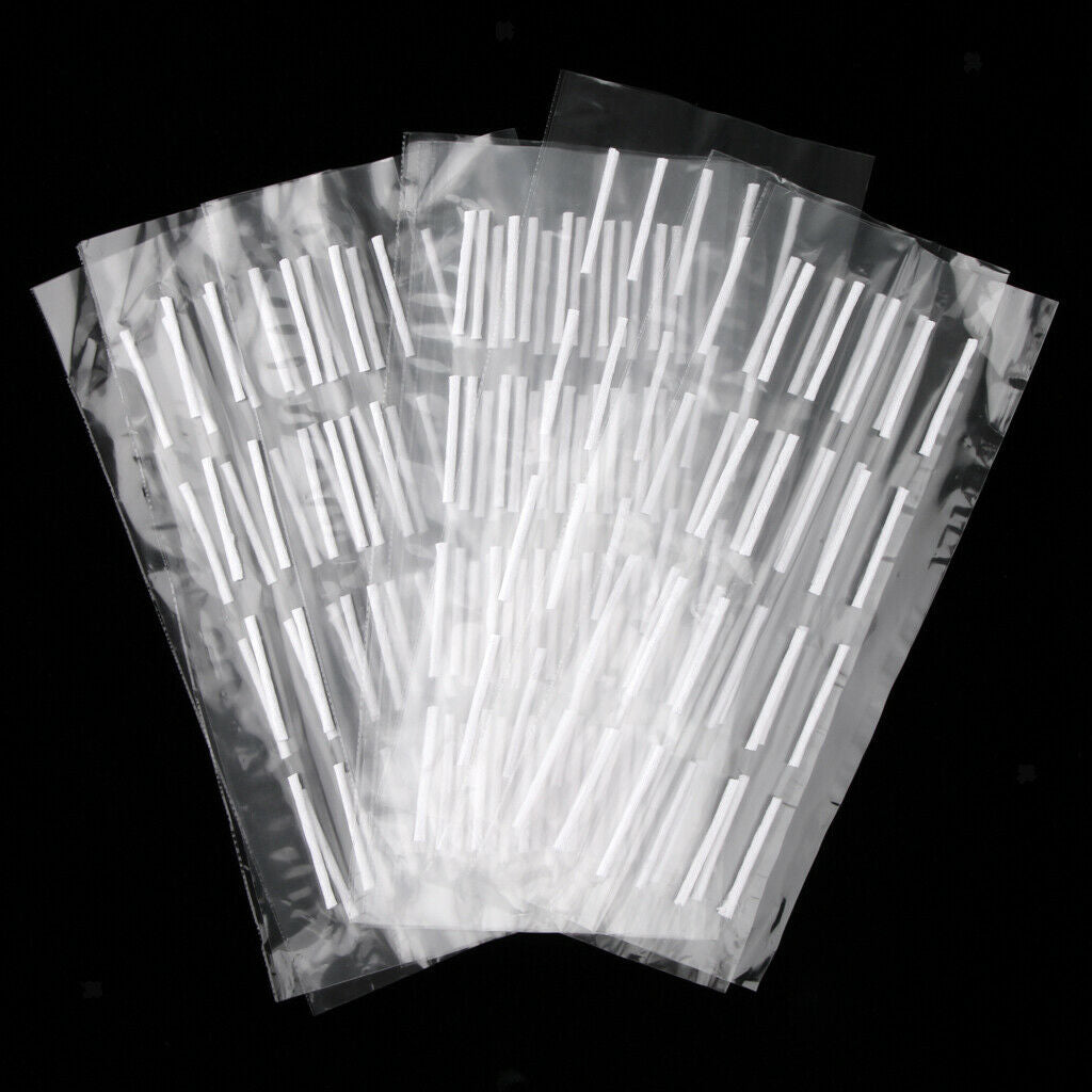 20 Sheets Disposable False Eyelashes Perming Stick,Lashes Curling Rod Wand