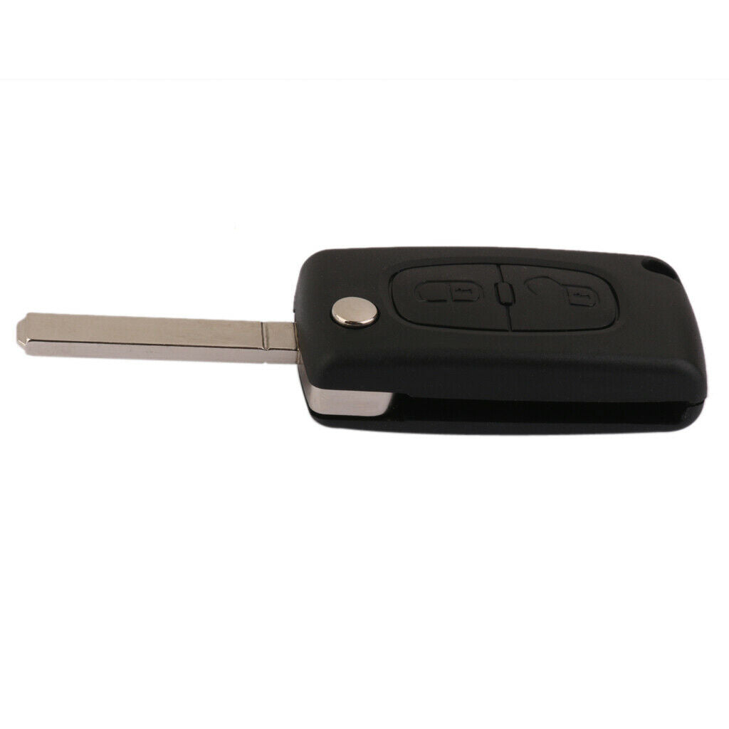2-Button Remote Key Shell Case With  For Citroen C2/C3/C4/C5/C6
