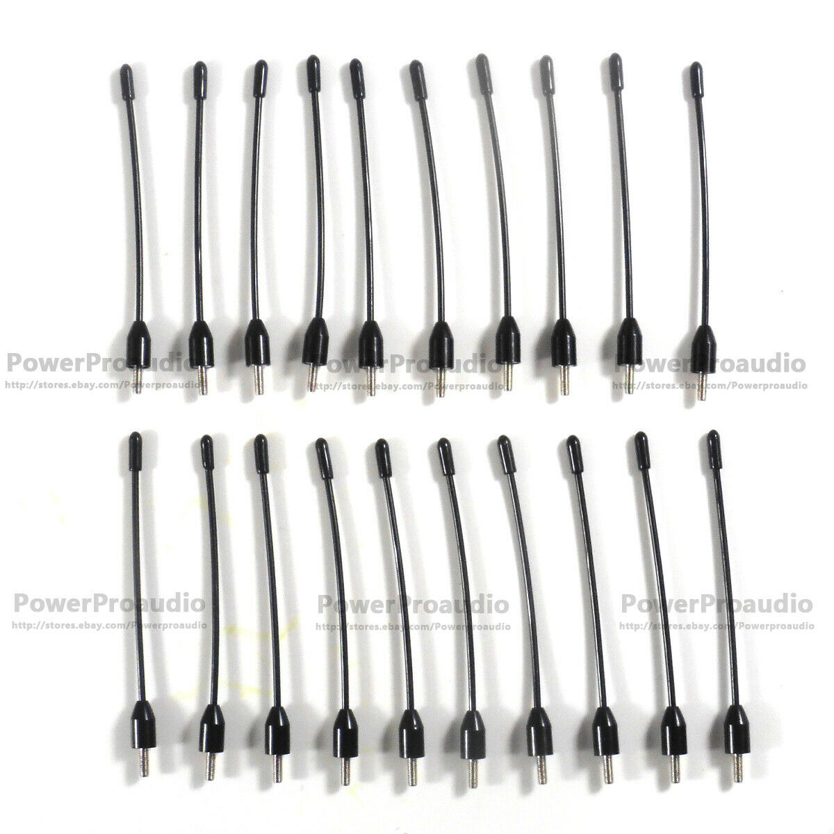 20x Beltpack Antenna black for Sennheiser SK EK 100 300 500 G1 Bodypacks Series
