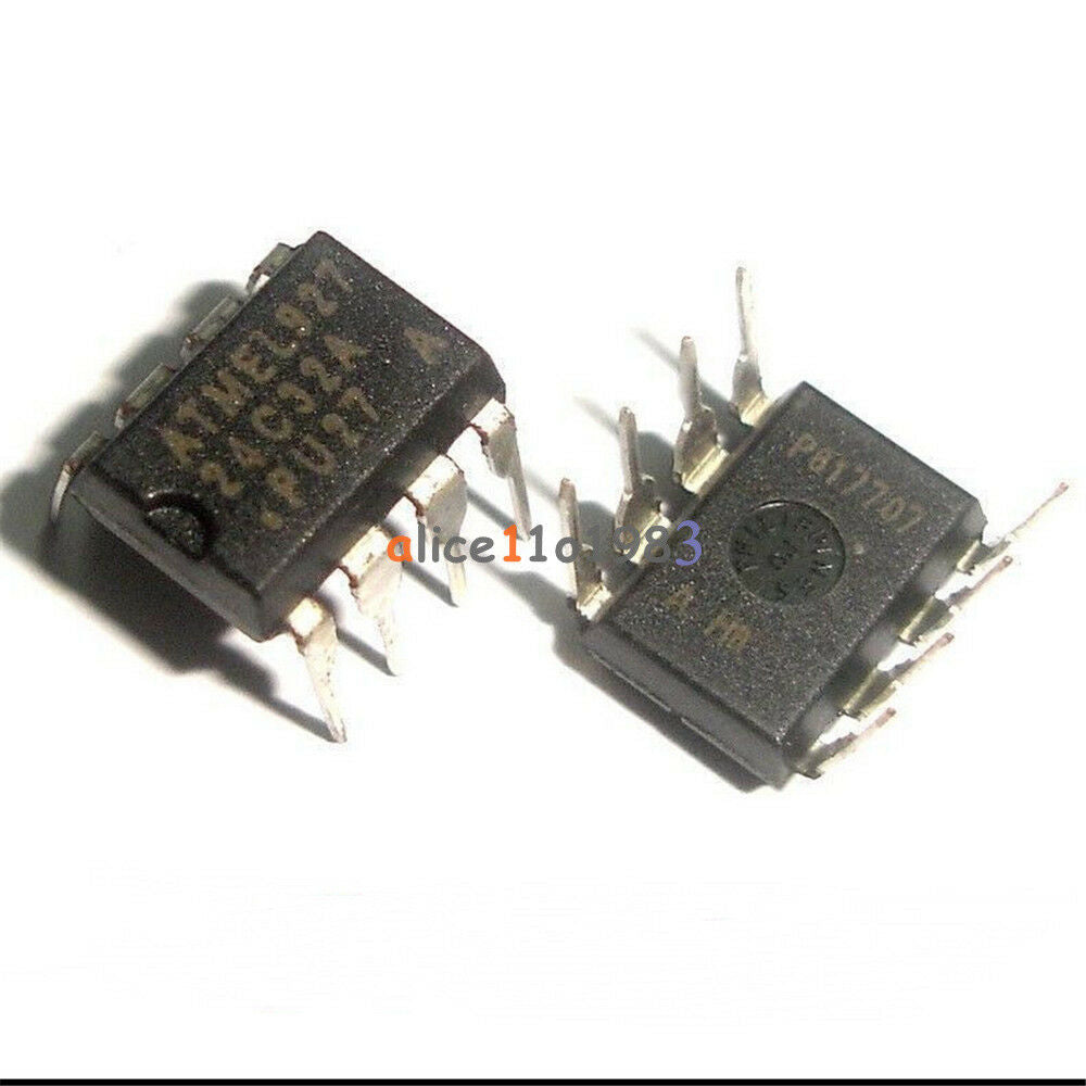 10PCS IC AT24C32 AT24C32A DIP 2-Wire Serial EEPROM Memory