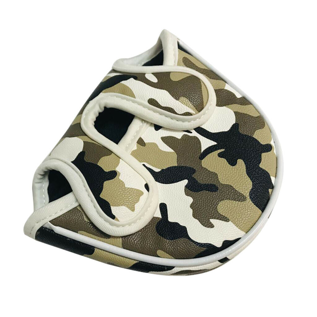 Camouflage Golf Putters Headcover Mallet Golf Club Head Cover Headcover