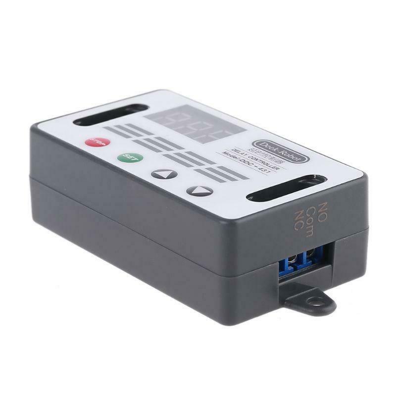 DC 12V Timer Delay Relay Switch Digital LED Display Delay Controller MOS DDC-431
