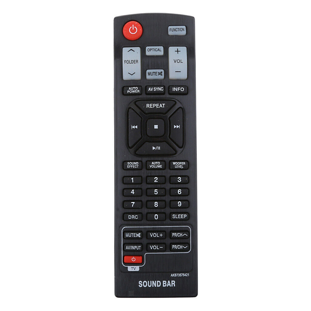 AKB73575421 Remote Control for LG Sound Bars NB3530A, NB3532A, NB4530B, NB4532B,