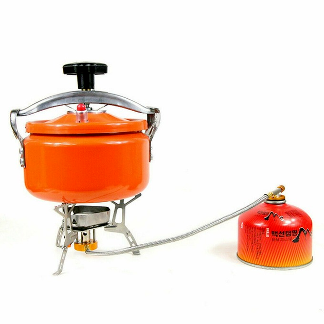 Portable Windproof Camping Gas Stove Mini Outdoor Foldable Cooking Burner3500W