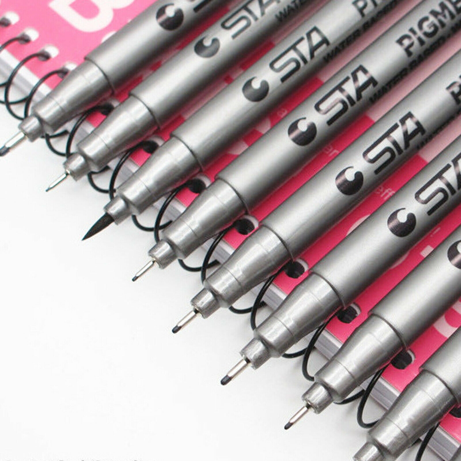 Precision Micro-Line Pens Pigment Ink Pens Doodling Sketching Scrapbooking