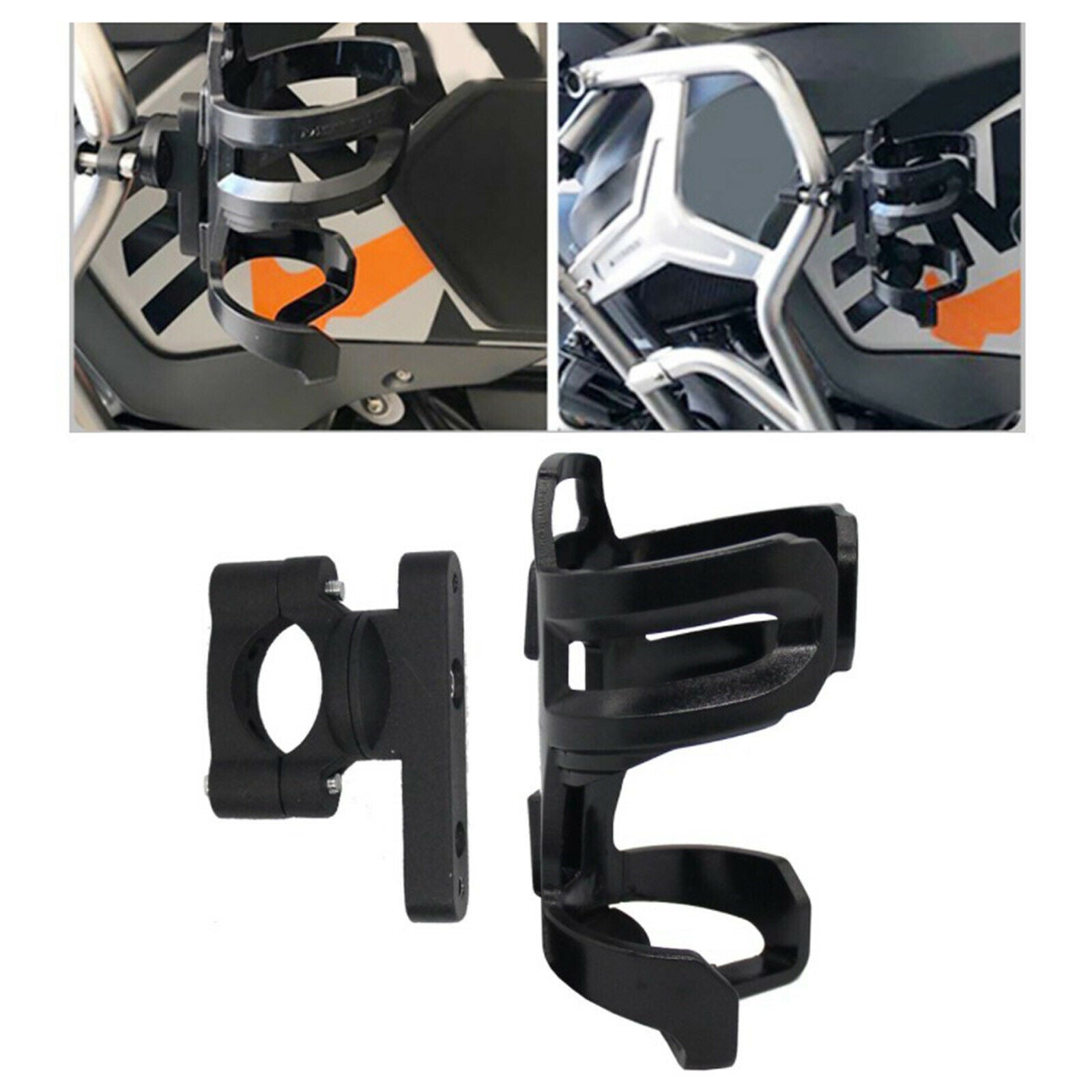 Motorcycle Drink Holder Bracket Motorbike Bike Beverage Bottle Cup Stand